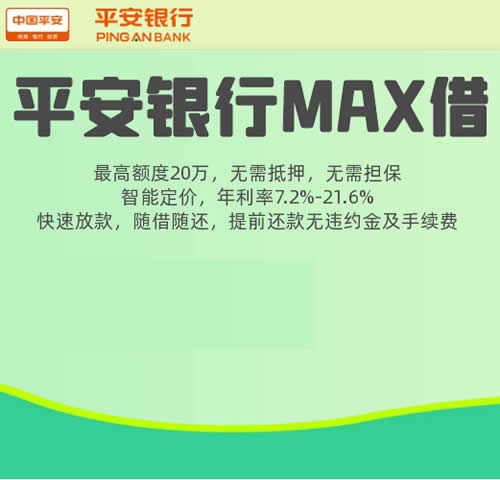 平安银行MAX借是银行贷款吗?
