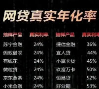 2025年网贷的年化真实利率，是否会觉得夸张