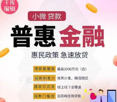 普惠金融托举中小微企业发展信心