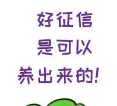 如何正确养护个人征信？